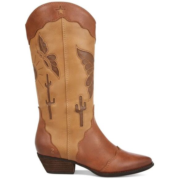 Zodiac Boots Women's Size 9 Maye Desert Pull-On Cowboy Western - Picture 1 of 5